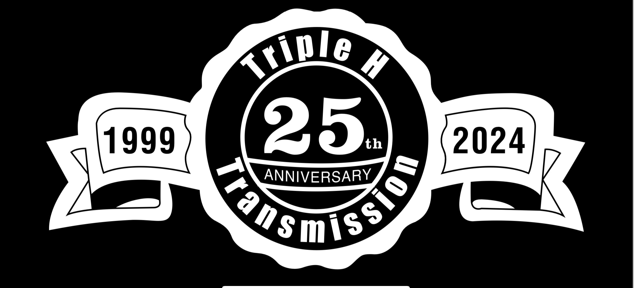 Triple H Transmission anniversary badge